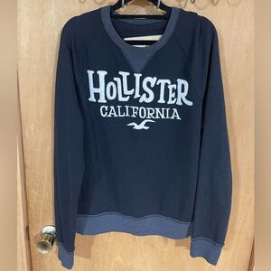 HOLLISTER -Womens California Loose Fit Graphic Sweatshirt